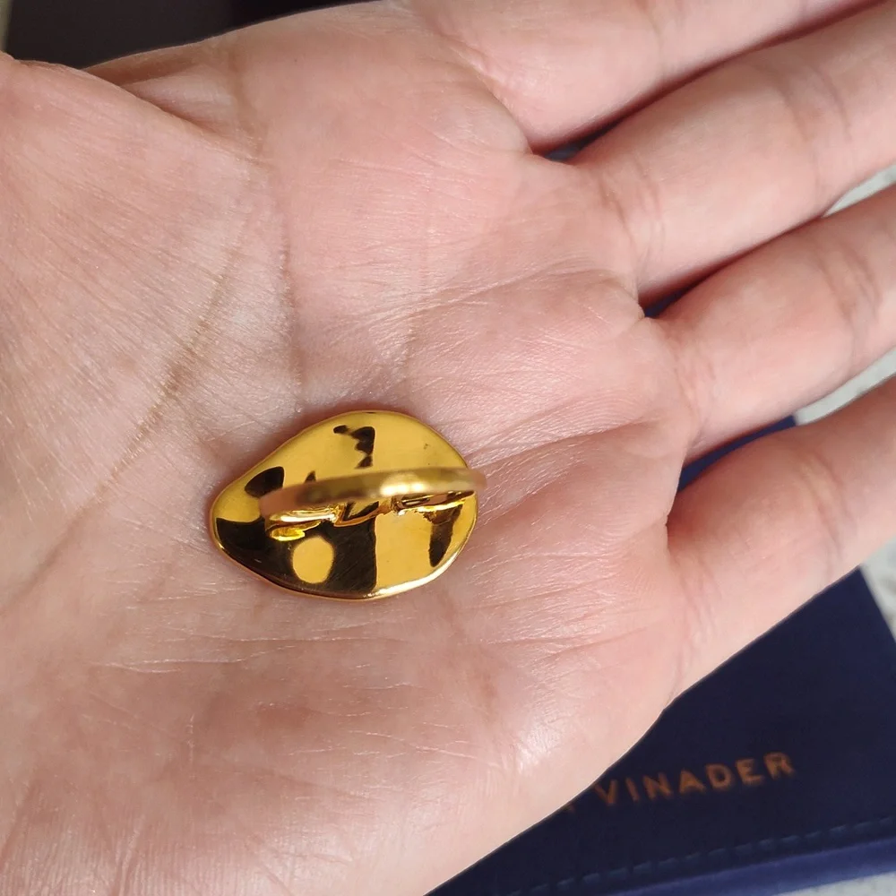 MONICA VINADER Capri Teardrop Ring - Picture 4 of 6